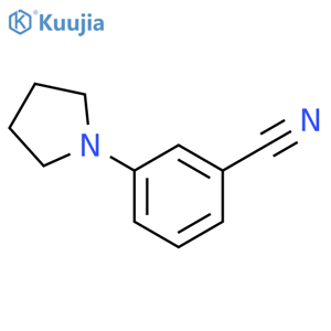 3-Pyrrolidin-1-ylbenzonitrile structure