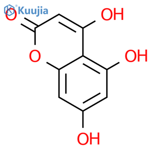 4,5,7-Trihydroxy-2H-chromen-2-one structure