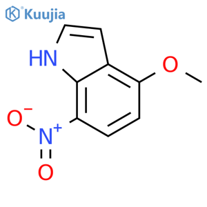 4-Methoxy-7-nitro-1H-indole structure