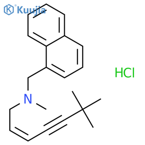 cis-Terbinafine Hydrochloride structure