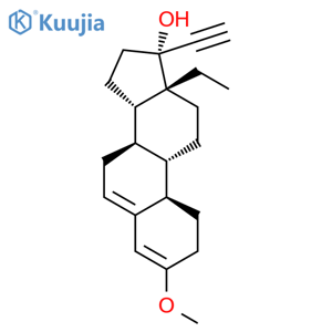 (17a)-13-Ethyl-3-methoxy-18,19-dinorpregna-3,5-dien-20-yn-17-ol structure