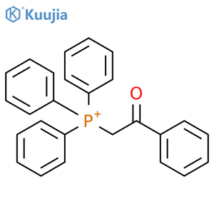 Phosphonium, (2-oxo-2-phenylethyl)triphenyl- structure