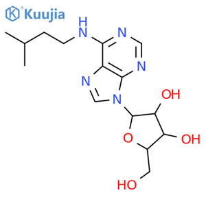 N-(3-Methylbutyl)adenosine structure