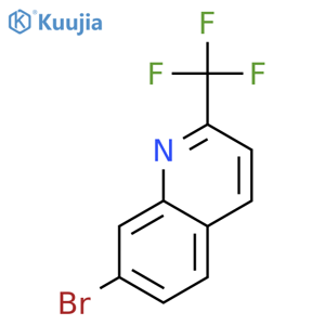 7-Bromo-2-(trifluoromethyl)quinoline structure