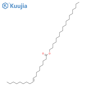 9-Octadecenoic acid(9Z)-, octadecyl ester structure