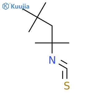 tert-Octyl isothiocyanate structure