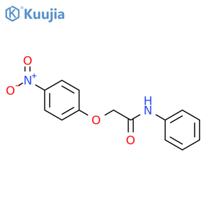 Acetamide, 2-(4-nitrophenoxy)-N-phenyl- structure