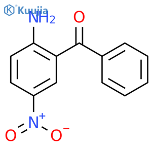 2-Amino-5-nitrobenzophenone structure