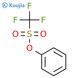 Phenyl trifluoromethanesulfonate structure