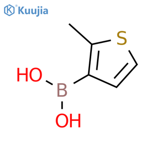 (2-Methylthiophen-3-yl)boronic acid structure