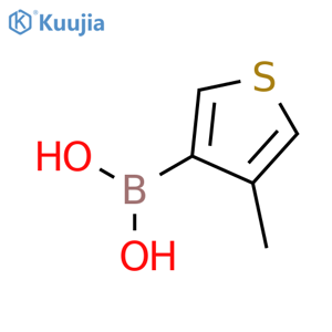 (4-methylthiophen-3-yl)boronic acid structure