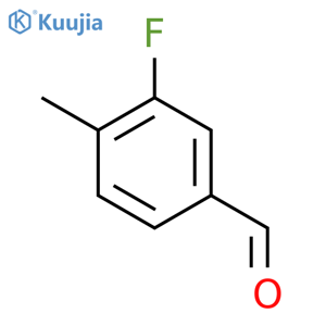 3-Fluoro-4-methylbenzaldehyde structure