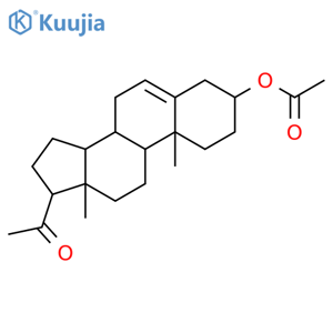 Pregnenolone acetate structure