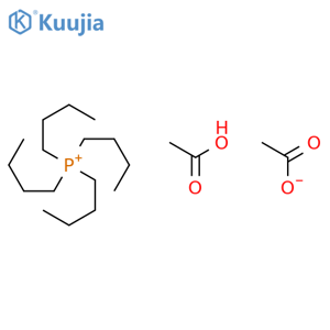 Tetrabutylphosphonium acetate acetic acid salt structure