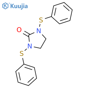 2-Imidazolidinone, 1,3-bis(phenylthio)- structure