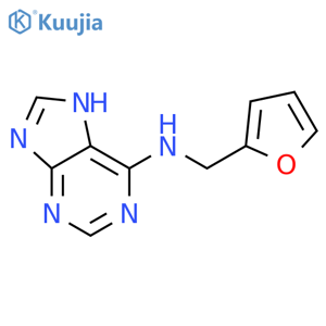 6-Furfurylaminopurine structure