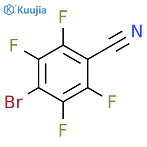 4-Bromo-2,3,5,6-tetrafluorobenzonitrile structure