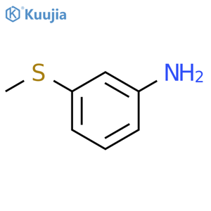 3-(Methylmercapto)aniline structure