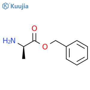 benzyl (2R)-2-aminopropanoate structure