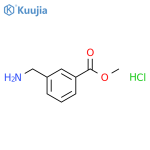 Methyl 3-(aminomethyl)benzoate Hydrochloride structure