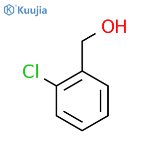 (2-Chlorophenyl)methanol structure