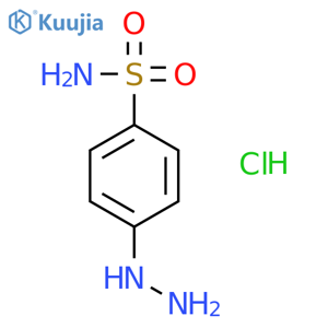 (4-Sulfamoylphenyl)hydrazine Hydrochloride structure