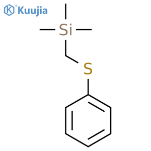 (Phenylthiomethyl)trimethylsilane structure