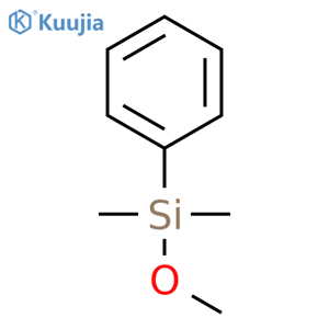 Methoxydimethylphenylsilane structure