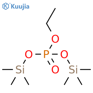 PHOSPHORIC ACID, ETHYL BIS(TRIMETHYLSILYL) ESTER structure