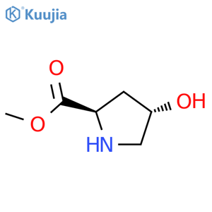 D-Proline, 4-hydroxy-,methyl ester, (4S)- structure