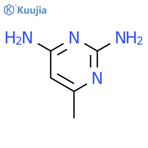 6-Methyl-2,4-pyrimidinediamine structure