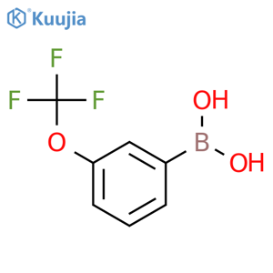 m-(Trifluoromethoxy)phenylboronic Acid structure