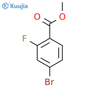 4-Bromo-2-fluorobenzoic Acid Methyl Ester structure