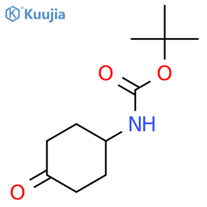 tert-butyl N-(4-oxocyclohexyl)carbamate structure