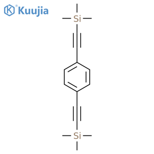 1,4-Bis(trimethylsilyl)ethynylbenzene structure