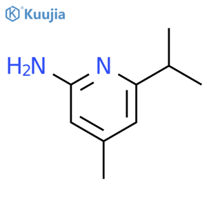 6-Isopropyl-4-methylpyridin-2-amine structure