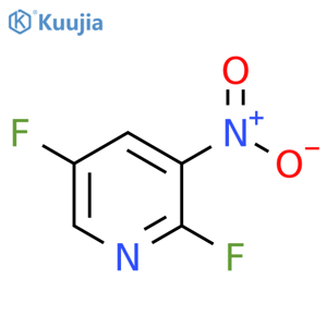 2,5-Difluoro-3-nitropyridine structure