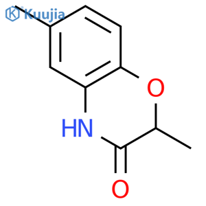 2,6-dimethyl-3,4-dihydro-2H-1,4-benzoxazin-3-one structure