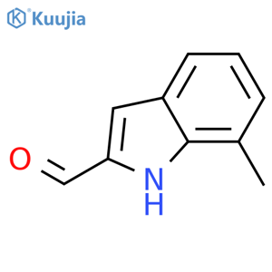 7-methyl-1H-indole-2-carbaldehyde structure