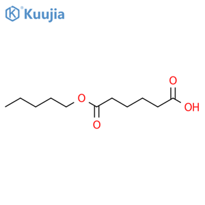 6-oxo-6-(pentyloxy)hexanoic acid structure