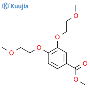 Methyl 3,4-bis(2-methoxyethoxy)benzoate structure