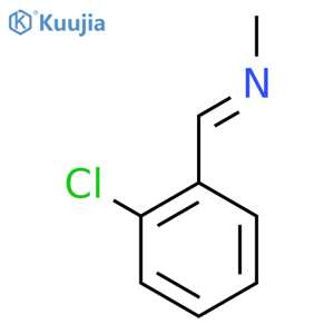 Methanamine, N-[(2-chlorophenyl)methylene]- structure