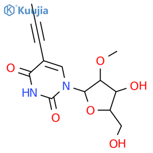 5-(1-Propynyl)-2’-O-methyluridine structure