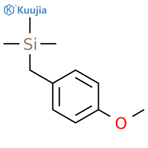 Benzene,1-methoxy-4-[(trimethylsilyl)methyl]- structure