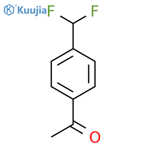 1-(4-(Difluoromethyl)phenyl)ethanone structure