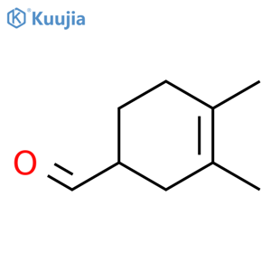 3,4-Dimethyl-3-cyclohexenecarboxaldehyde structure