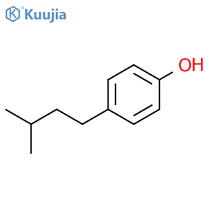 Phenol,4-(3-methylbutyl)- structure