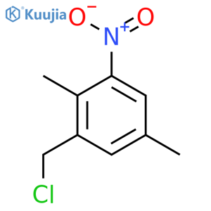 Benzene,1-(chloromethyl)-2,5-dimethyl-3-nitro- structure