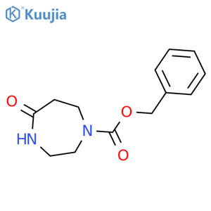 benzyl 5-oxo-1,4-diazepane-1-carboxylate structure