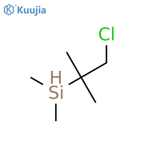 tert-butyl(chloro)dimethylsilane structure